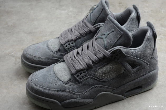 Jordan 4 930155-003 Cool x KAWS Air Grey 0814